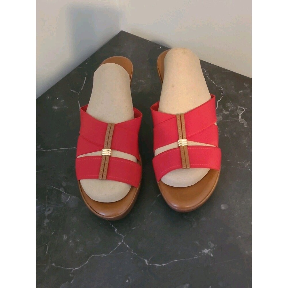 Made In Italy wedge sandals Size 8.5